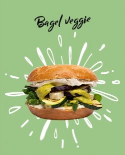 Bagel veggie  image