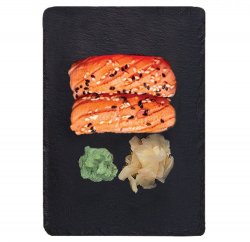 Sushi - A La Carte - Nigiri Somon Aburi - 2 buc image