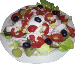 Salată cu pui image
