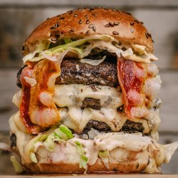Burger monster image