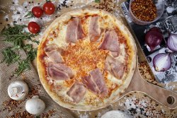 Pizza prosciutto image