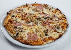 pizza prosciutto e funghi  30cm image