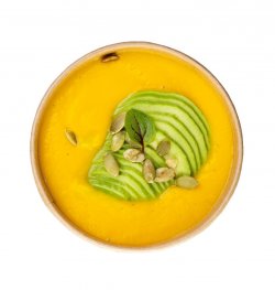 Coconut pumpkin soup image