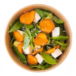 Goat cheese and sweet potato image