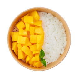 Mango sticky rice image