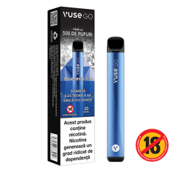 Vuse GO Blueberry Ice Vape 500 Puffs, 20mg Nicotina image