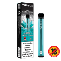 Vuse GO Peppermint Ice Vape 500 Puffs, 20mg Nicotina image