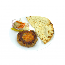 Chapli Kebab + Garnitură (200g + garnitura: 250/150/125g) image