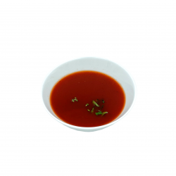 Supă de Roșii (125g) + Naan Simplu (125g) / Tomato Soup + Simple Naan  image