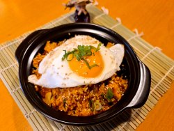 Com rang kim chi (orez prăjit cu kim chi) image
