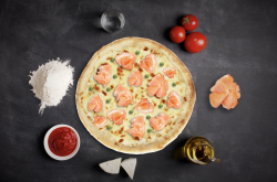 Pizza salmone 32cm image