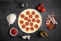 Pizza toscana 24cm image
