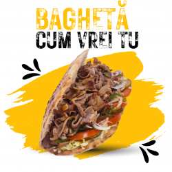 Shaorma baghetă pui (100g carne) image