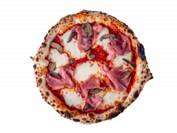 Prosciutto funghi image