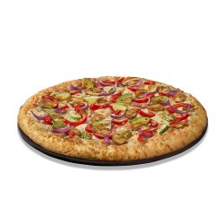 Pizza Veggie & Mozzarella mare image