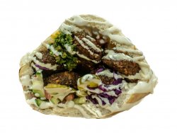 Pita falafel image