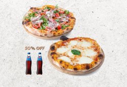 2x Pizza la alegere + 50% reducere bauturi racoritoare image