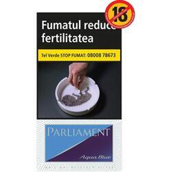 Parliament Aqua Blue 100S Tigari 20St