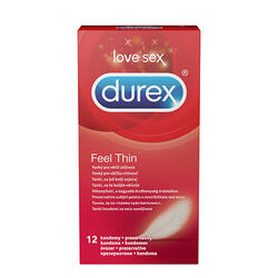 Durex Feel Thin Prezervative 12Buc