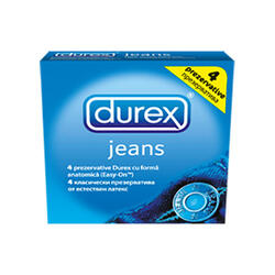 Durex Prezervative Jeans 4 Buc