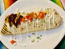 Burrito vegetariano image
