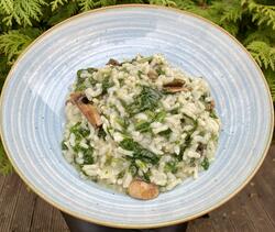 Risotto cu spanac şi ciuperci image