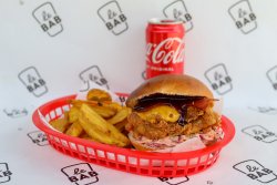 MENIU - BBQ Burger, Fries + Coca-Cola image
