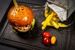 Halloumi burger image