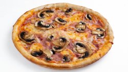 Pizza Prosciutto funghi 28 cm image