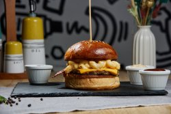 Burger Mac and Cheese image