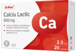 Dr.Max Calciu lactic 20cpr