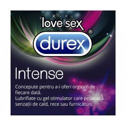 Prezervative Intense, 3 bucati, Durex