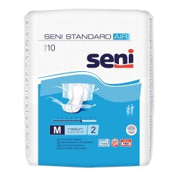 Scutece cu sistem închis Seni Standard Air, Medium, 10 bucati,..