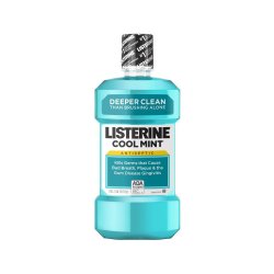 Apă de gură antiseptică Listerine Cool Mint, 250 ml, Johnson&Johnson