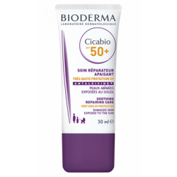 Crema pentru piele pigmentata Cicabio SPF 50+, 30 ml, Bioderma