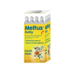 Meltus baby 1+ sirop nalba si miere , 100 ml, Solacium Pharma