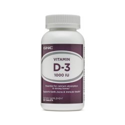 Vitamina D-3 1000 IU (144722), 180 tablete, GNC