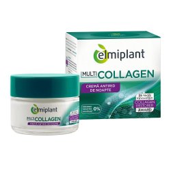 Cremă antirid de noapte Mulți Collagen, 50 ml, Elmiplant
