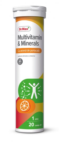 Dr.Max Multivitamine si minerale 20cpr efervescente