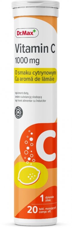 Dr.Max Vitamina C 1000mg 20cpr efervescente