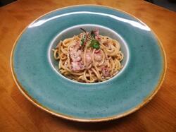 Spaghetti Carbonara con pancetta image