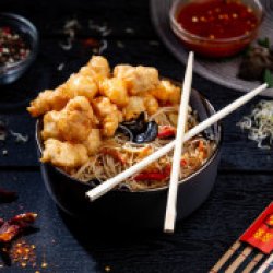 Noodles box cu pui Shanghai image