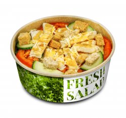 Salata cu pui pe grill + sos caesar image