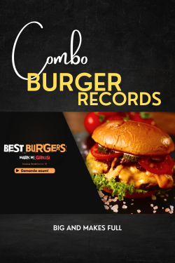 Combo Burger Records- 2X Smoky Burger + 2X Cartofi prăjiți parmezan, usturoi și verdeață image