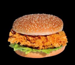 Crunchy Burger +  Chicken Burger image