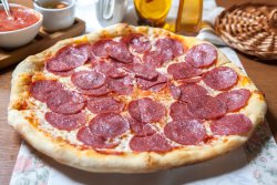 Pizza salami image