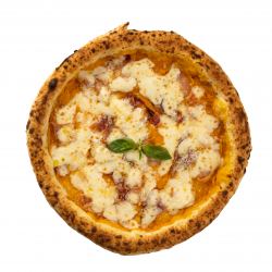 Pizza Zucca e Guanciale image