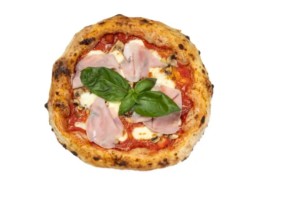 Pizza Prosciutto e Funghi image