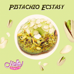 Pistachio Ecstasy Donut image