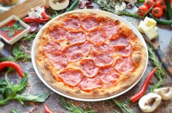 Pizza salami image